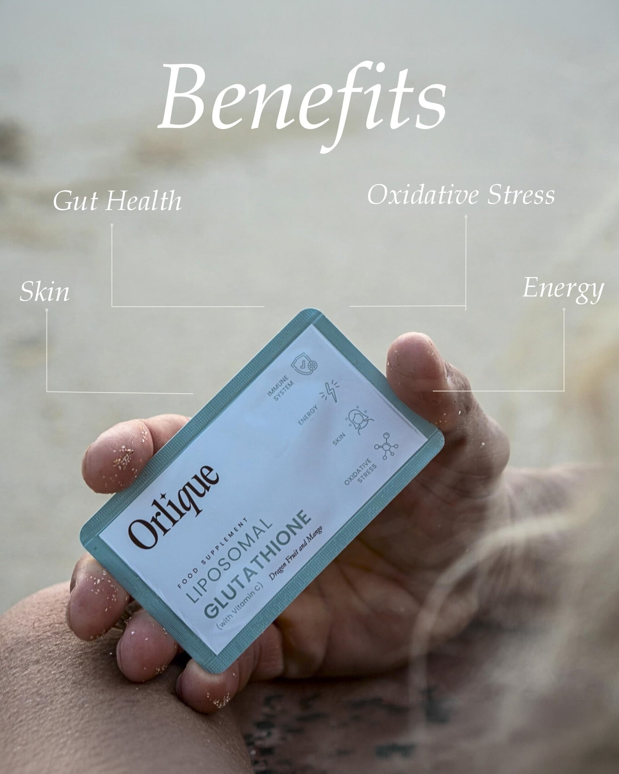 Skin &amp; Cellular Protection Liposomal Glutathione + Vitamin C | Orlique