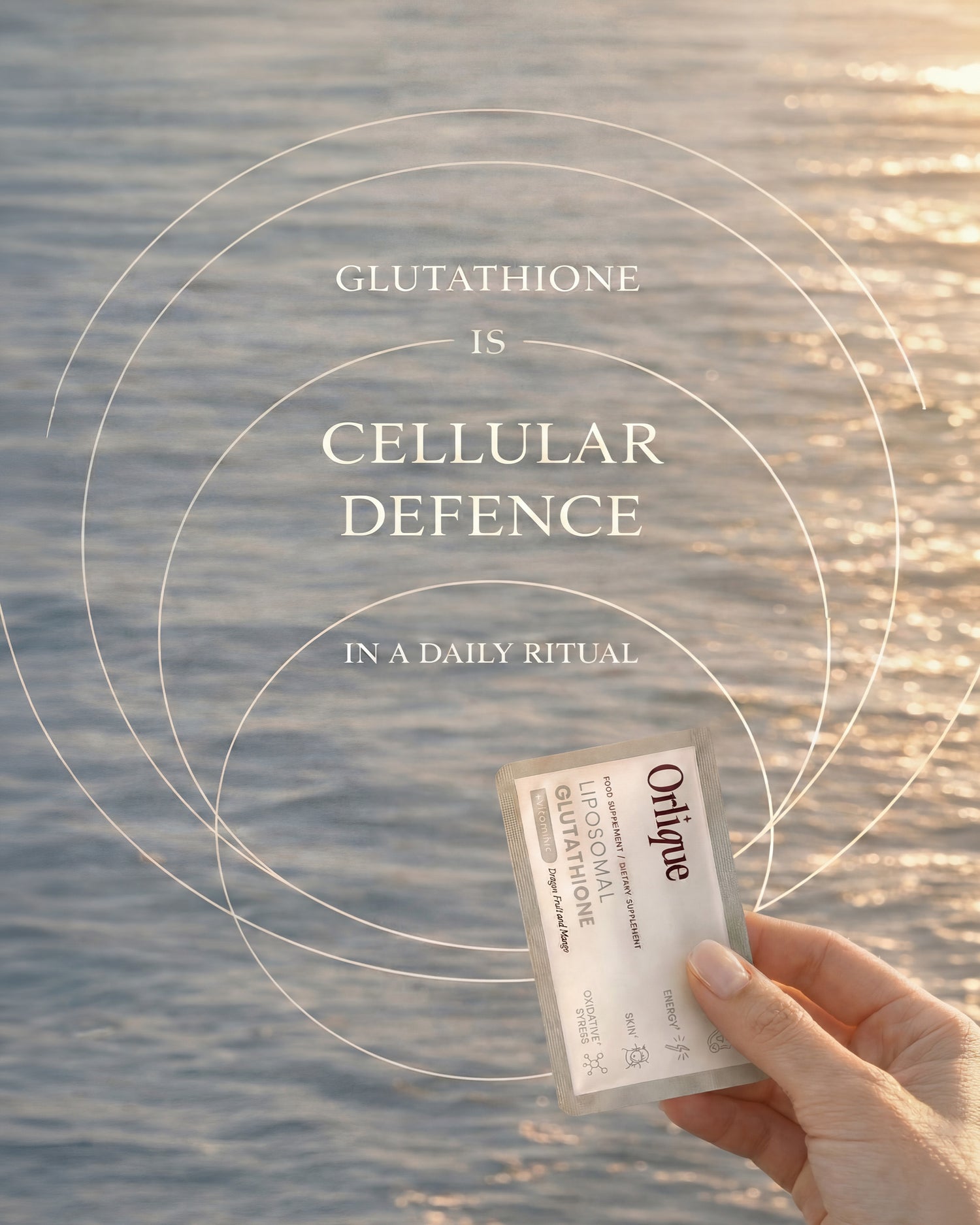 Skin &amp; Cellular Protection Liposomal Glutathione + Vitamin C | Orlique