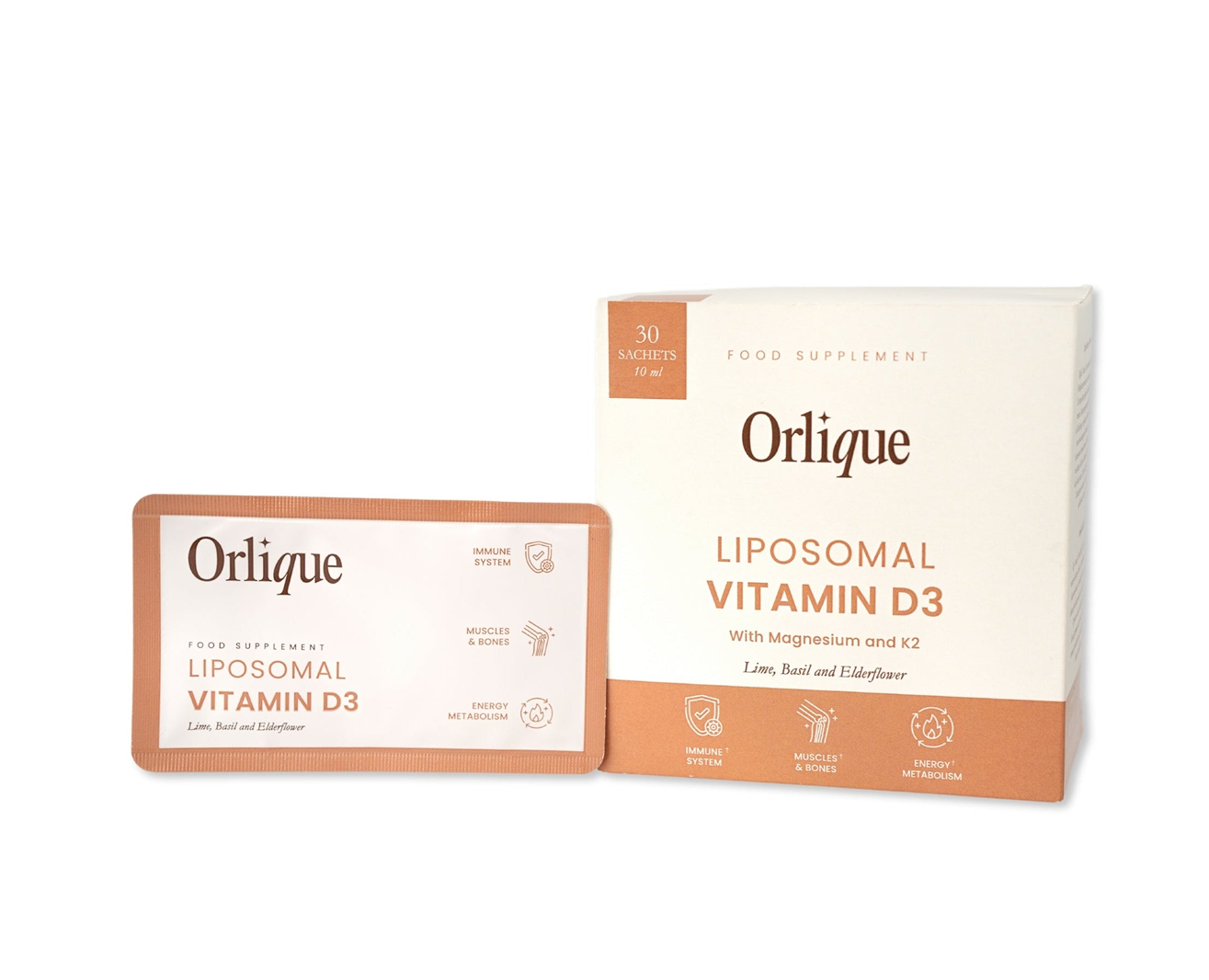Energy &amp; Immunity Liposomal Vitamin D3 with Magnesium and K2