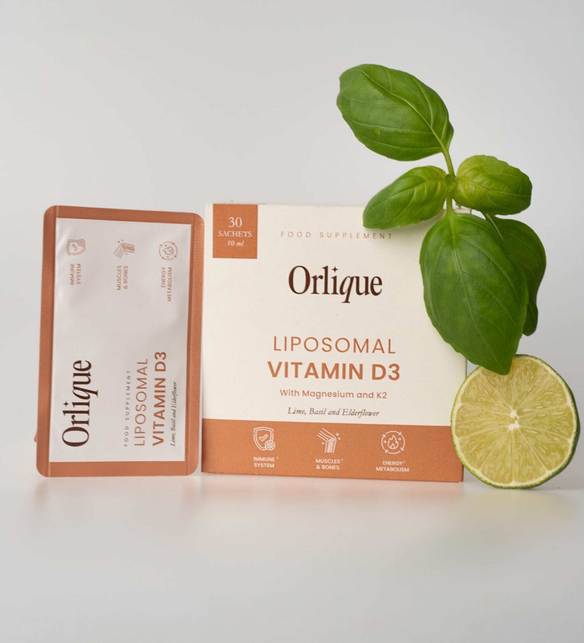 Energie &amp; Immunität Liposomales Vitamin D3 mit Magnesium und K2