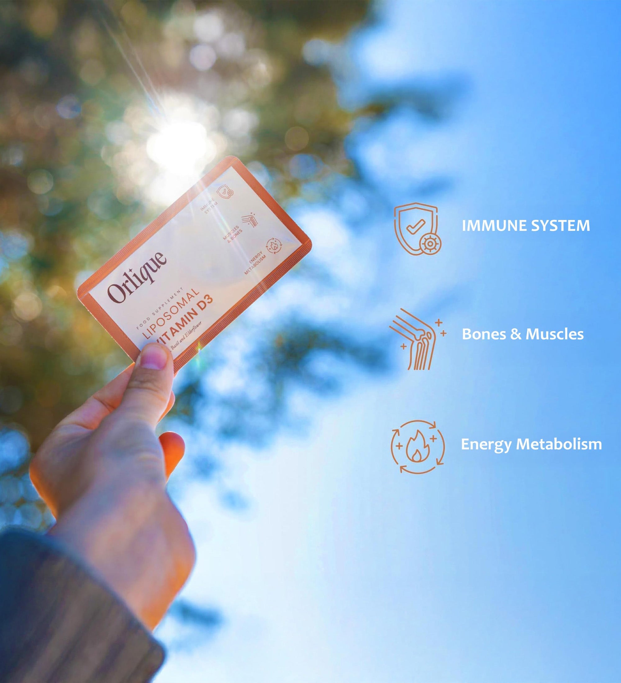 Energie &amp; Immunität Liposomales Vitamin D3 mit Magnesium und K2