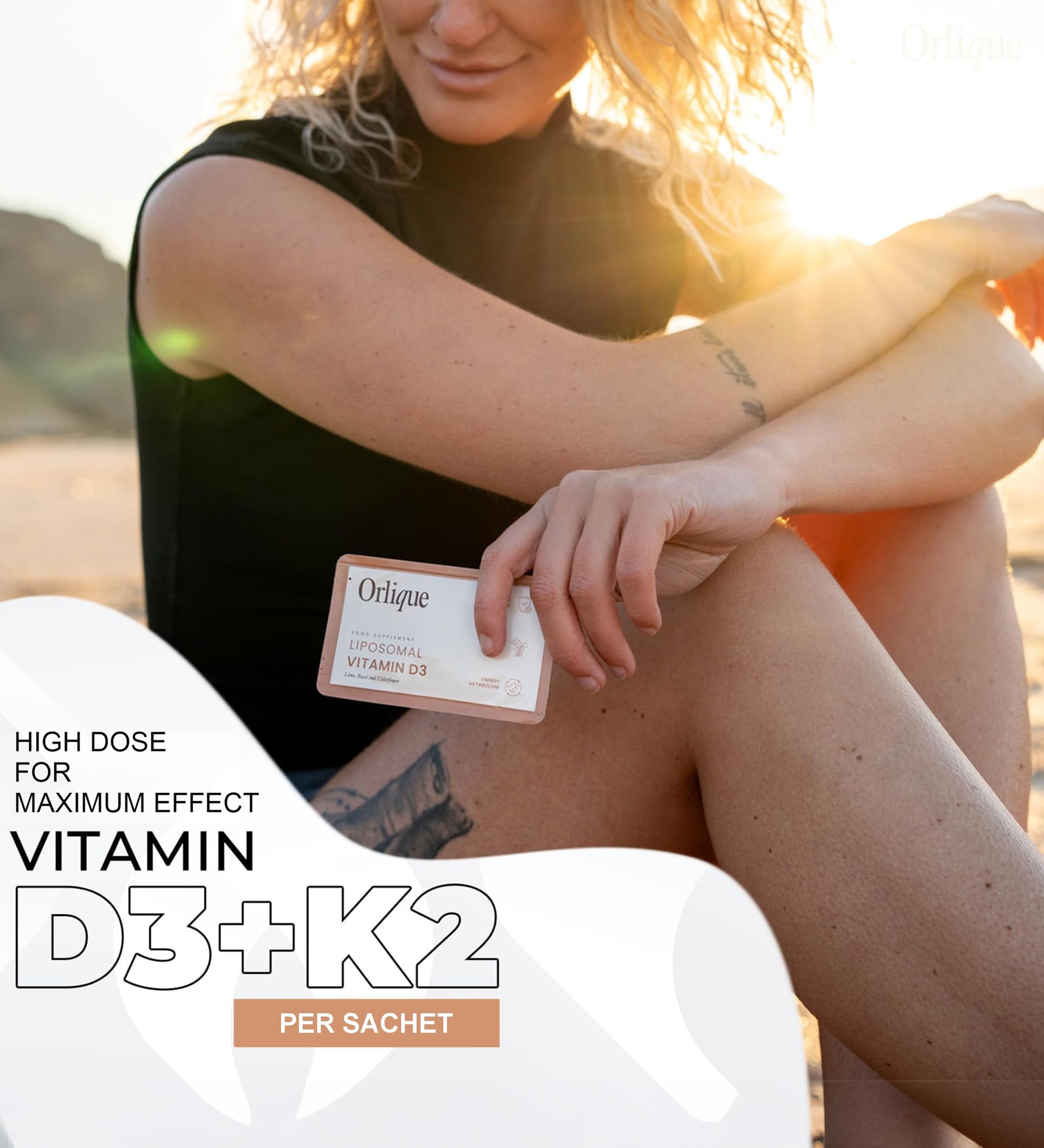 Energie &amp; Immunität Liposomales Vitamin D3 mit Magnesium und K2